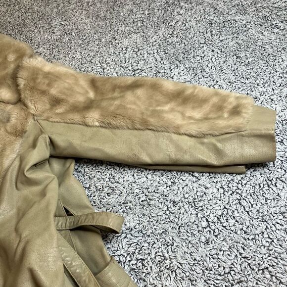 DIAMONTE Tissavel of France 1970’s Vintage Faux Fur Coat Dubrowsky & Joseph - Picture 11 of 16